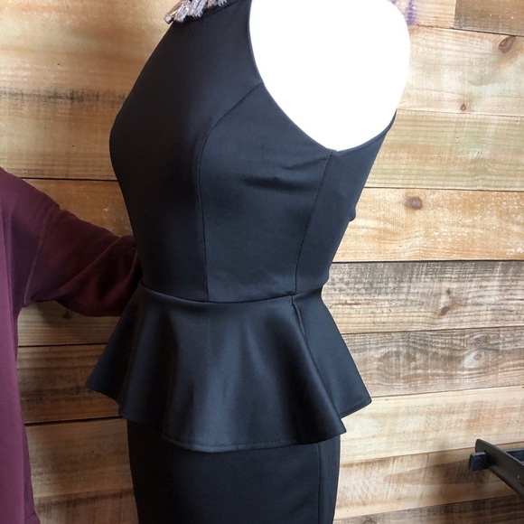 Bisou Bisou Rhinestone Halter cocktail dress,EUC - Picture 9 of 11